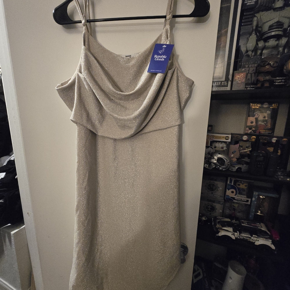 Elegant Cream Dress by Madden Nyc